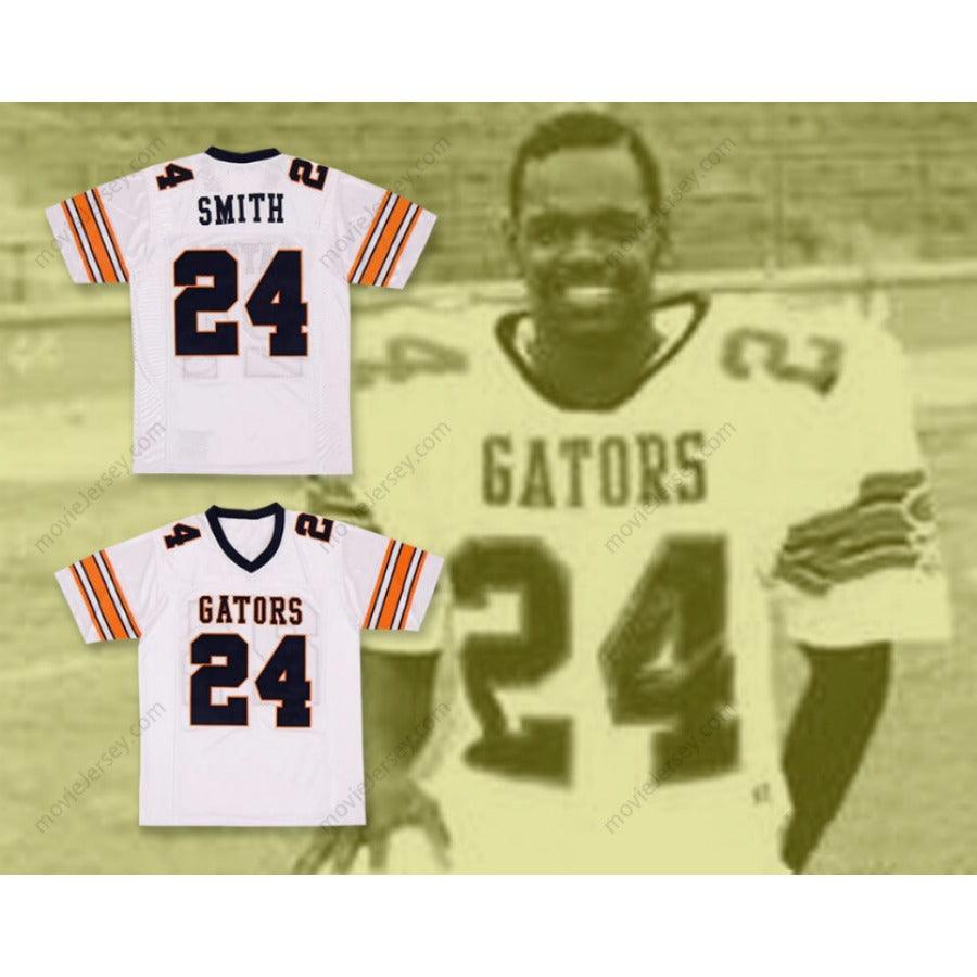 CUSTOM ANY Name Number EMMITT SMITH 24 ESCAMBIA HIGH SCHOOL GATORS BLACK FOOTBALL JERSEY Top Stitched S-6XL
