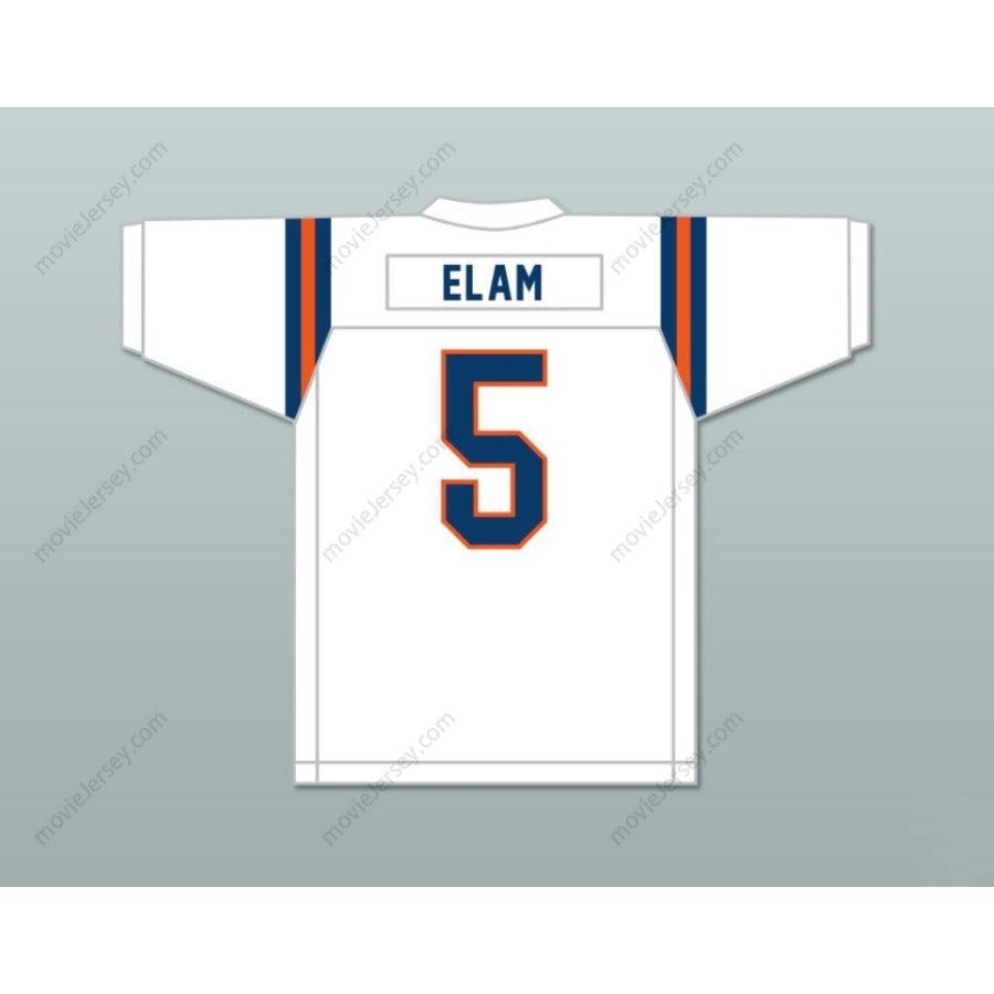 CUSTOM ANY Name Number KAIIR ELAM 5 THE BENJAMIN SCHOOL BUCCANEERS Football Jersey Top Stitched S-6XL