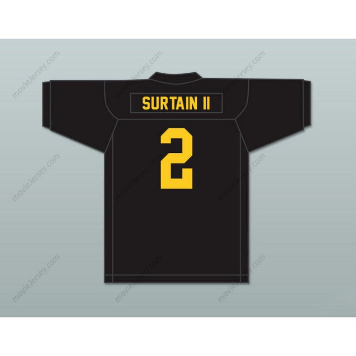 CUSTOM ANY Name Number PATRICK SURTAIN II 2 AMERICAN HERITAGE SCHOOL PATRIOTS Top Stitched S-6XL