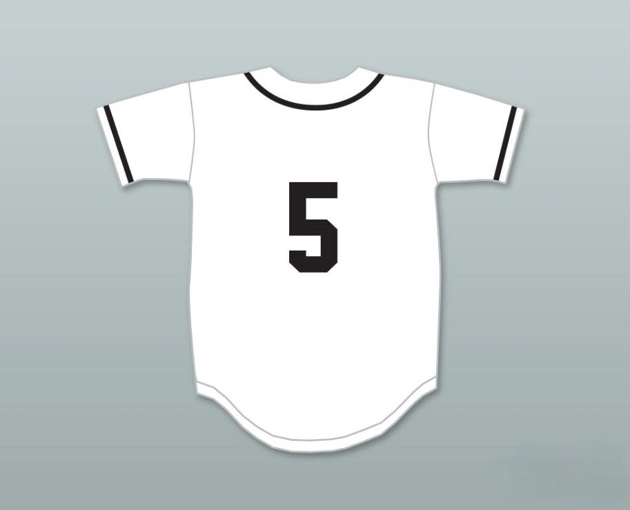 Custom Any Name Number KEVIN COSTNER 5 SALAMANDERS BASEBALL JERSEY 1ST ANNUAL ROCK N' JOCK DIAMOND DERBY 1990 Top Stitched S-6XL