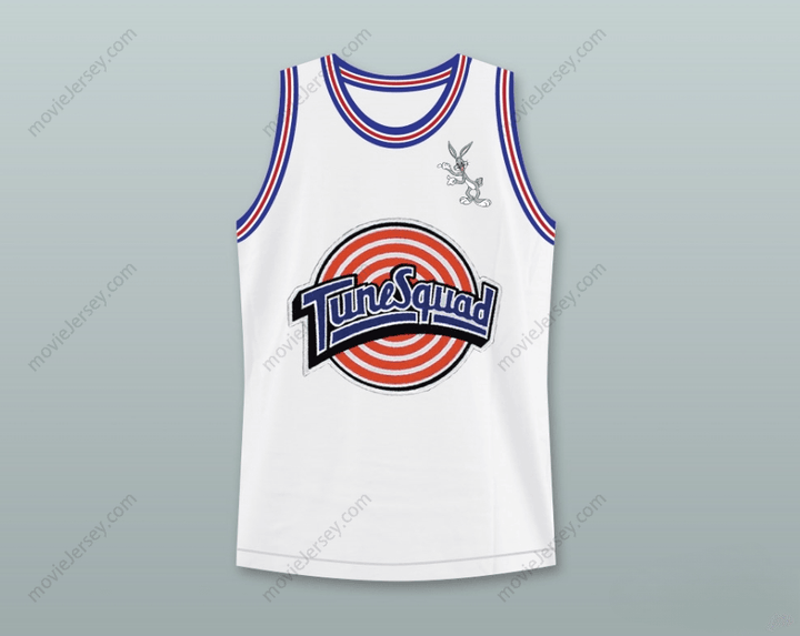 CUSTOM ANY Name Number SPACE JAM BUGS BUNNY 1 TUNE SQUAD BASKETBALL JERSEY WITH BUGS BUNNY PATCH Top Stitched S-6XL