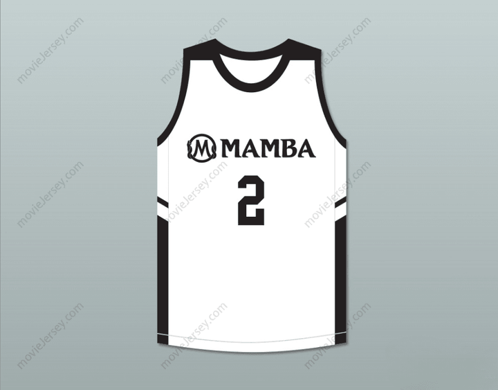 CUSTOM ANY Name Number GIGI 2 MAMBA BALLERS WHITE BASKETBALL JERSEY VERSION 2 Top Stitched S-6XL