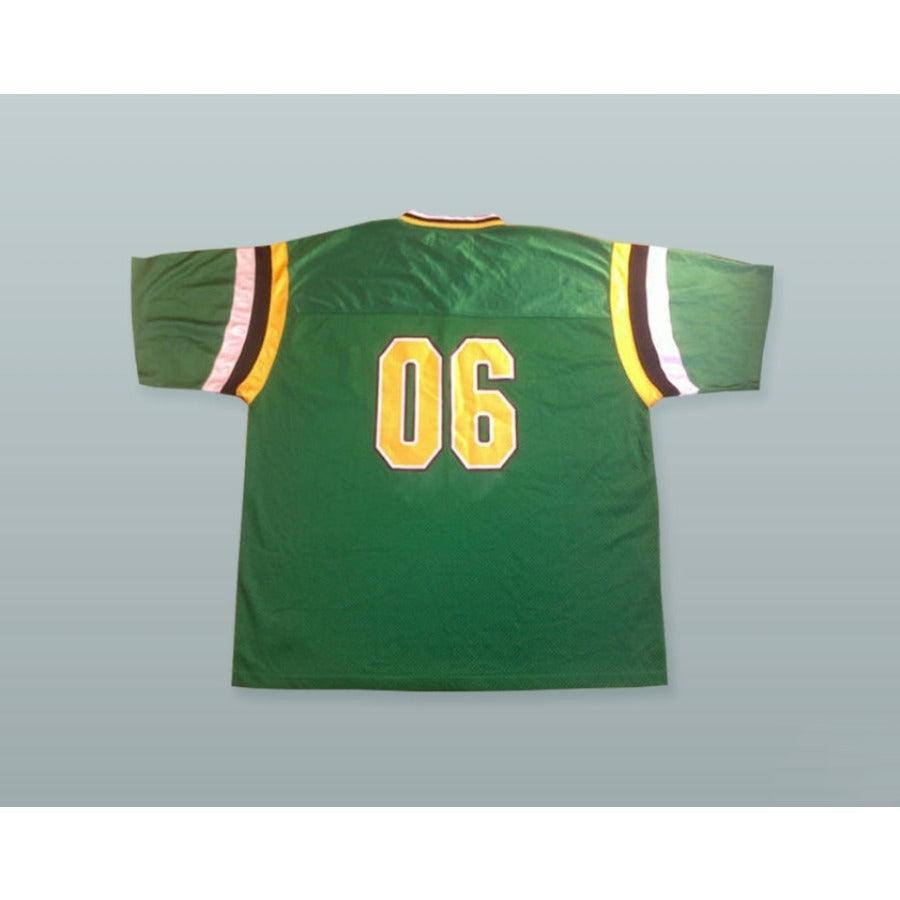 CUSTOM ANY Name Number JAMAICA 06 GREEN FOOTBALL JERSEY Top Stitched S-6XL