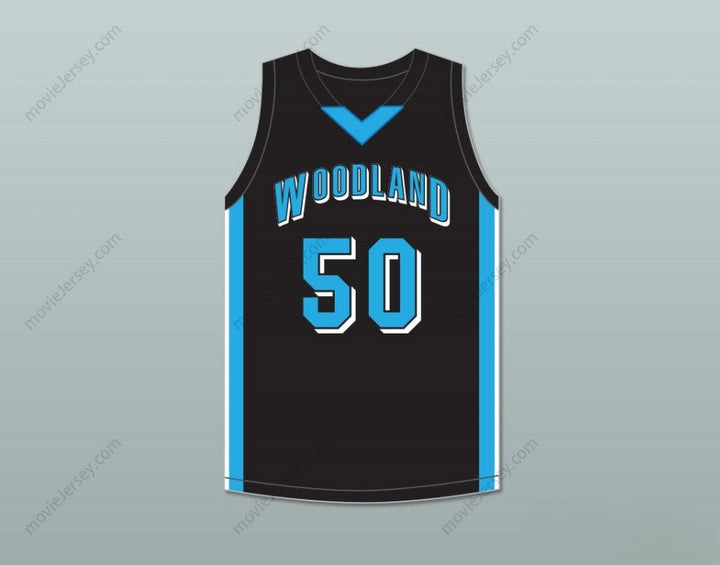 CUSTOM ANY Name Number ROB GRONKOWSKI 50  HILLS HIGH SCHOOL WOLVERINES BLACK BASKETBALL JERSEY 1 Top Stitched S-6XL