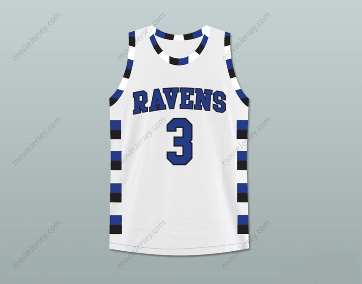 CUSTOM ANY Name Number ANTWON SKILLS TAYLOR 3 ONE TREE HILL RAVENS BASKETBALL JERSEY STITCH SEWN Top Stitched S-6XL