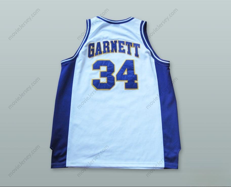 CUSTOM ANY Name Number KEVIN GARNETT 34 FARRAGUT CAREER ACADEMY BASKETBALL JERSEY Top Stitched S-6XL