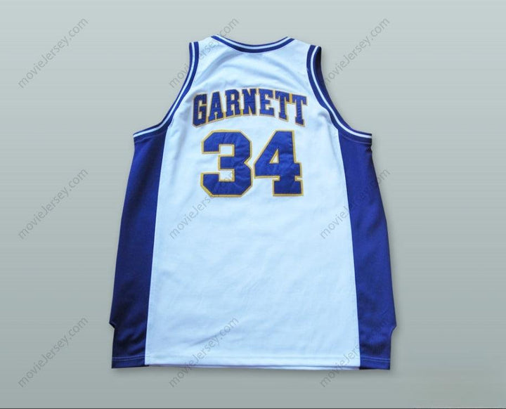 CUSTOM ANY Name Number KEVIN GARNETT 34 FARRAGUT CAREER ACADEMY BASKETBALL JERSEY Top Stitched S-6XL