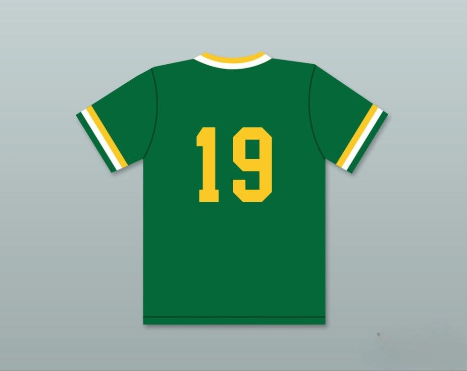 Custom Any Name Number TONY GWYNN 19   POLYTECHNIC HIGH SCHOOL JACKRABBITS GREEN BASEBALL JERSEY 1 Top Stitched S-6XL