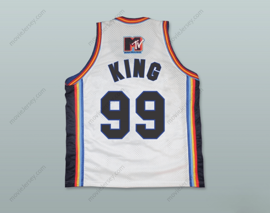 CUSTOM ANY Name Number KING 99 BRICKLAYERS BASKETBALL JERSEY SIXTH ANNUAL ROCK N' JOCK B-BALL JAM 1996 Top Stitched S-6XL