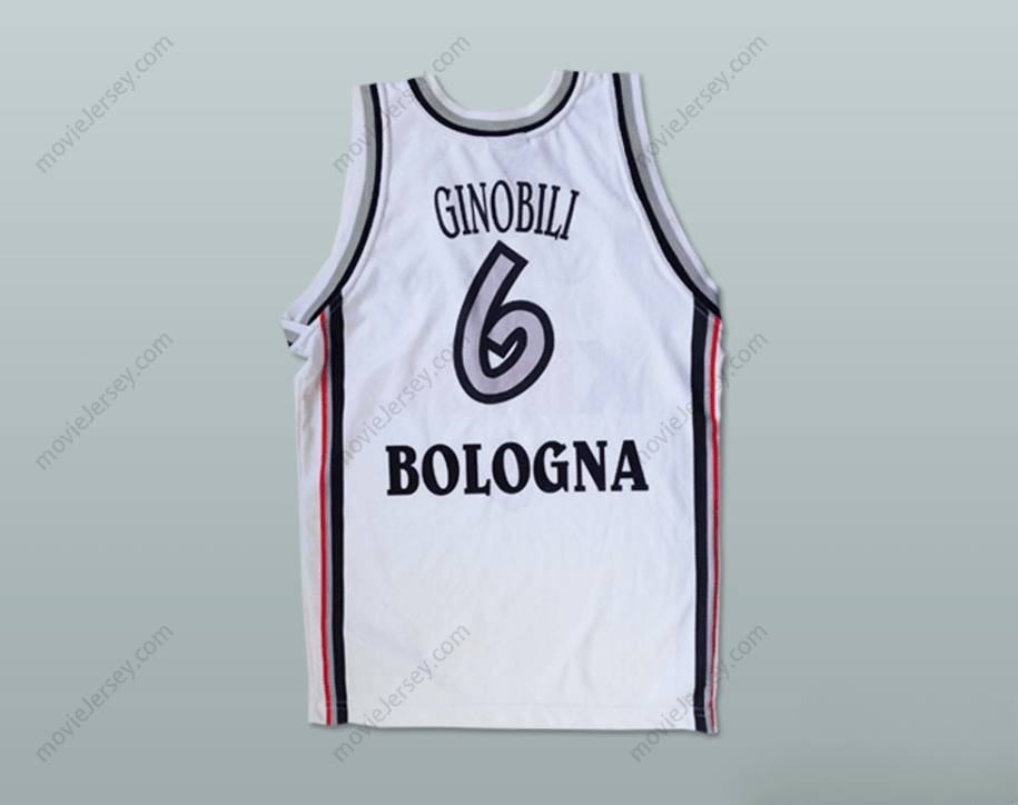 CUSTOM ANY Name Number MANU GINOBILI EUROPEAN BASKETBALL JERSEY Top Stitched S-6XL