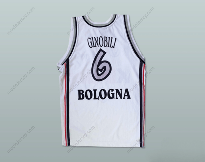 CUSTOM ANY Name Number MANU GINOBILI EUROPEAN BASKETBALL JERSEY Top Stitched S-6XL