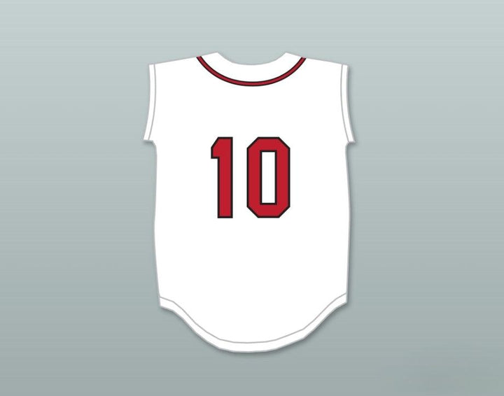 Custom Any Name Number GERRIT COLE 10 LUTHERAN HIGH SCHOOL OF ORANGE COUNTY LANCERS WHITE BASEBALL JERSEY 1 Top Stitched S-6XL