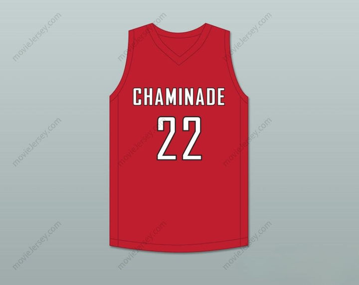 CUSTOM ANY Name Number JAYSON TATUM 22 CHAMINADE COLLEGE PREPARATORY SCHOOL RED DEVILS RED BASKETBALL JERSEY 1 Top Stitched S-6XL