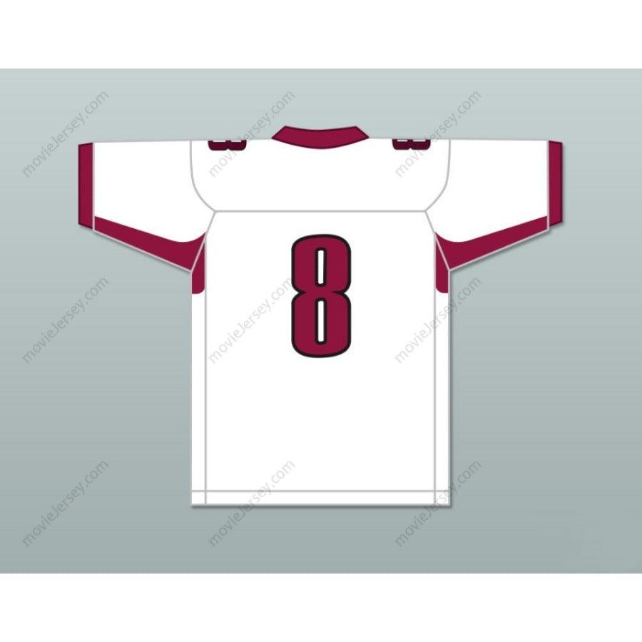CUSTOM ANY Name Number JOHN METCHIE III 8 ST. JAMES SCHOOL SAINTS WHITE Football Jersey Top Stitched S-6XL