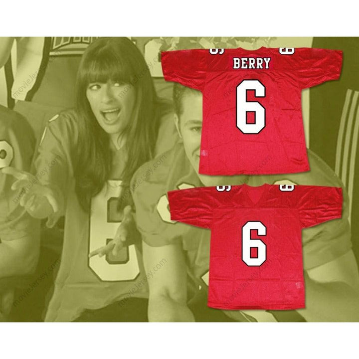 CUSTOM ANY Name Number RACHEL BERRY 6 WILLIAM MCKINLEY HIGH SCHOOL Football Jersey Top Stitched S-6XL