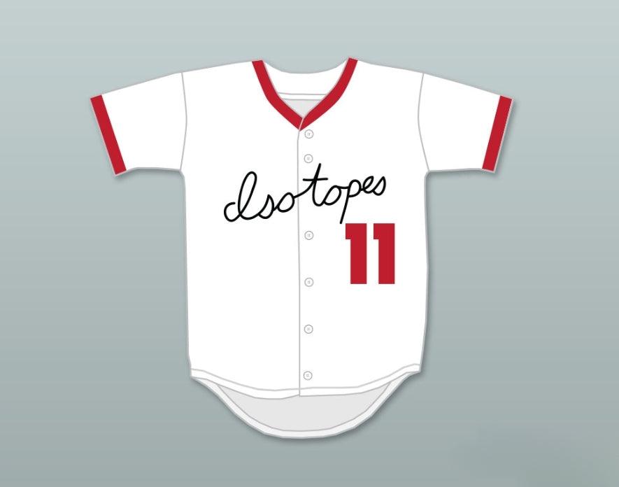 Custom Any Name Number FISHBONE WALKER 11  ISOTOPES BASEBALL JERSEY Top Stitched S-6XL