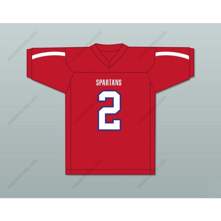 CUSTOM ANY Name SPARTANS RED KENNY PICKETT 2 OCEAN TOWNSHIP HIGH SCHOOL Football Jersey Top Stitched S-6XL