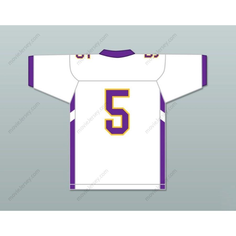 CUSTOM ANY Name Number NATE HOBBS 5 MALE HIGH SCHOOL BULLDOGS Football Jersey Top Stitched S-6XL