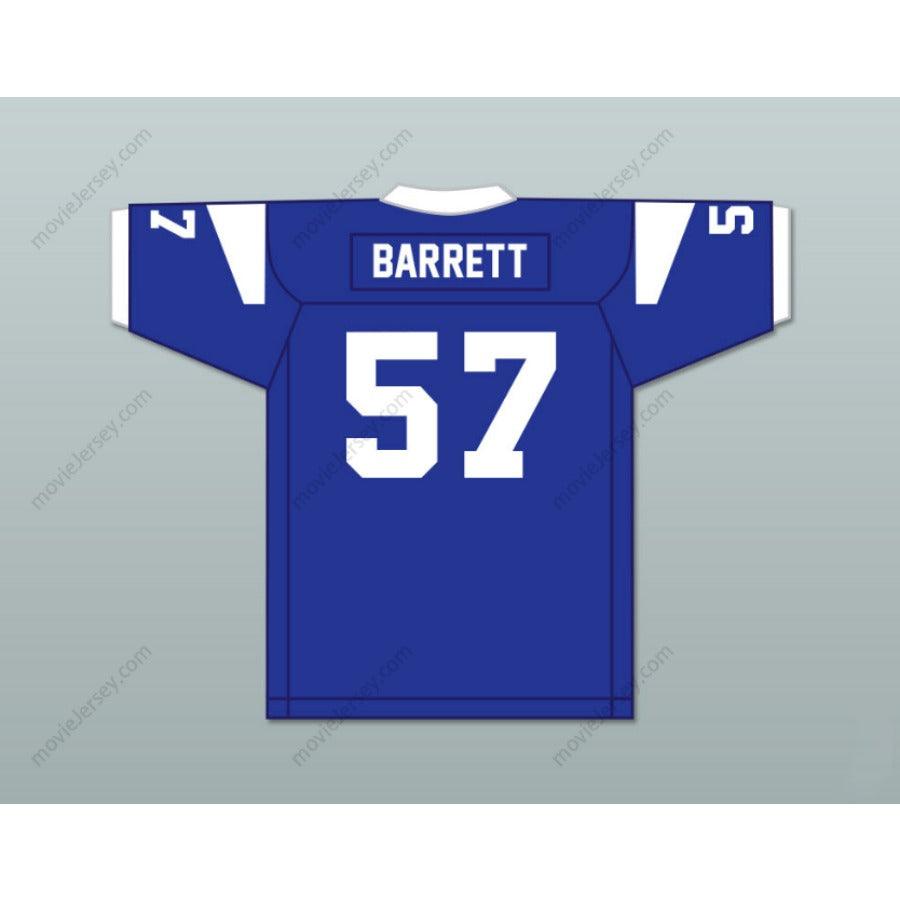 CUSTOM ANY BLUE SHAQUIL BARRETT 57 BOYS TOWN HIGH SCHOOL FOOTBALL JERSEY