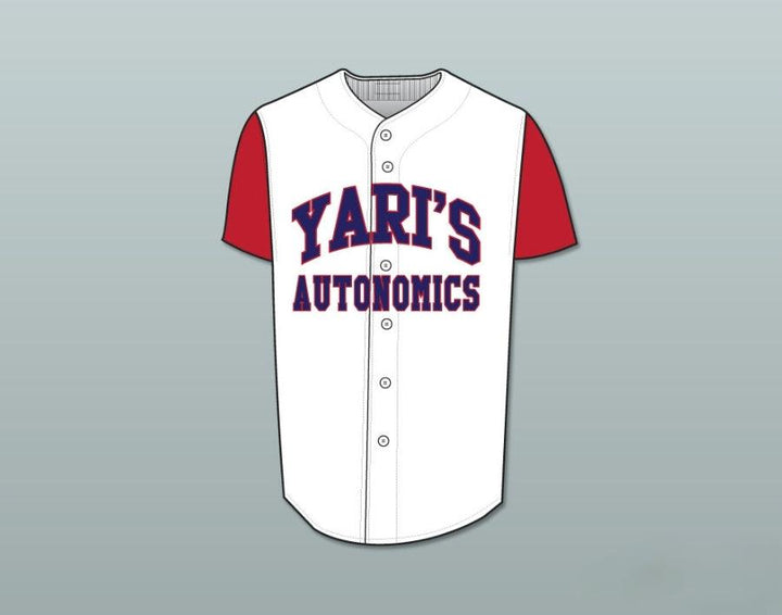 Custom Any Name Number YARI TEAM CAPTAIN YARI'S AUTONOMICS BASEBALL JERSEY STITCH SEWN DELUXE EDITION Top Stitched S-6XL