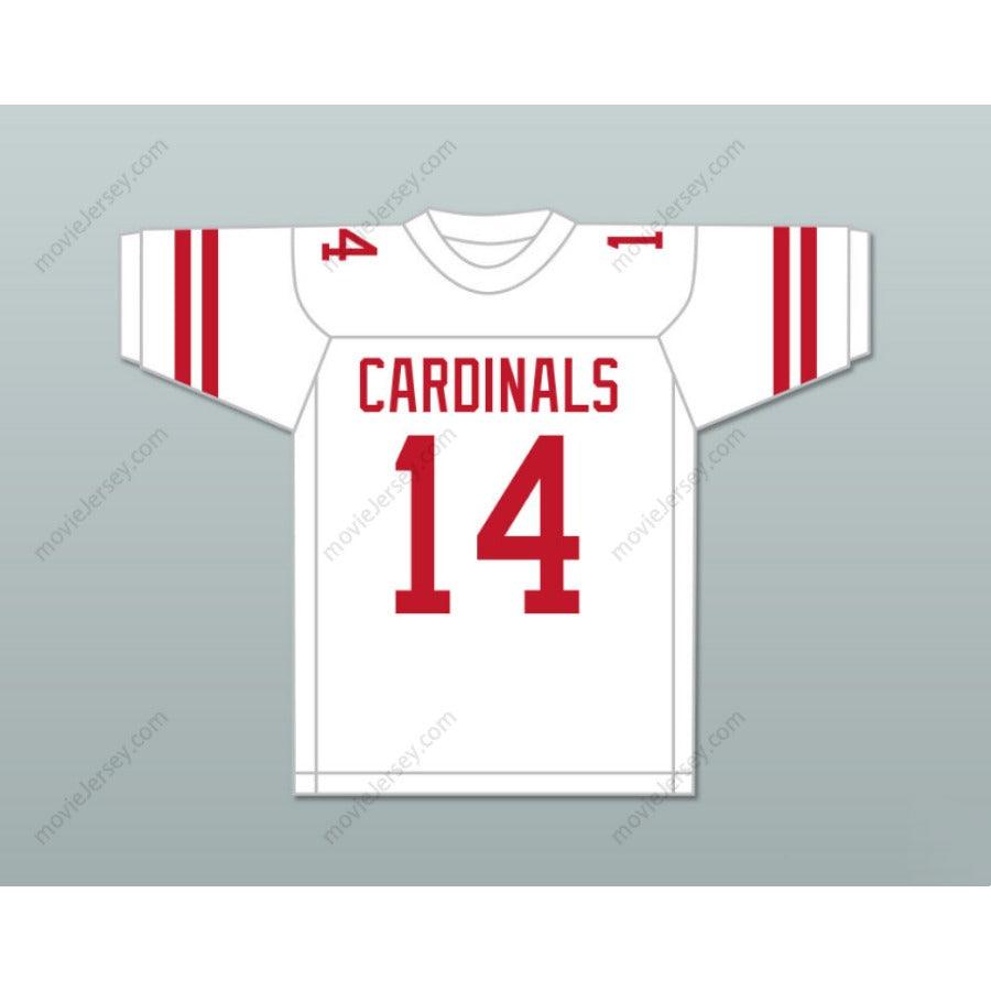 CUSTOM ANY Name Number STEVE YOUNG 14 GREENWICH HIGH SCHOOL CARDINALS Football Jersey Top Stitched S-6XL