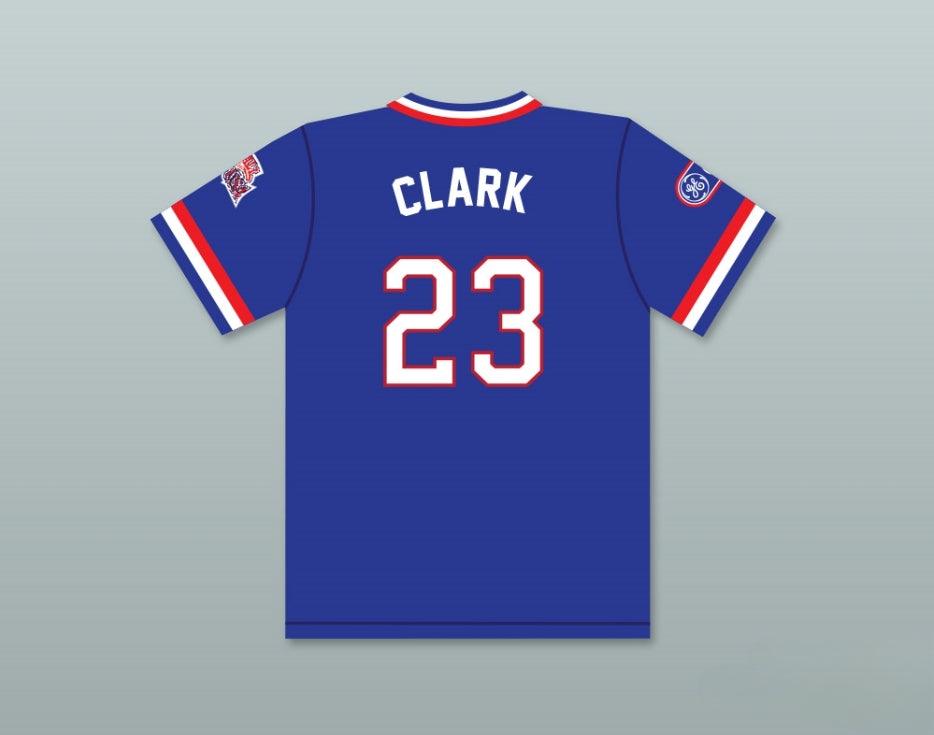 Custom Any Name Number WILL CLARK 23 1984 USA TEAM BLUE BASEBALL JERSEY Top Stitched S-6XL
