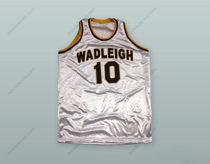 CUSTOM ANY Name Number DERRICK MACK 10 WADLEIGH TIGERS BASKETBALL JERSEY Top Stitched S-6XL