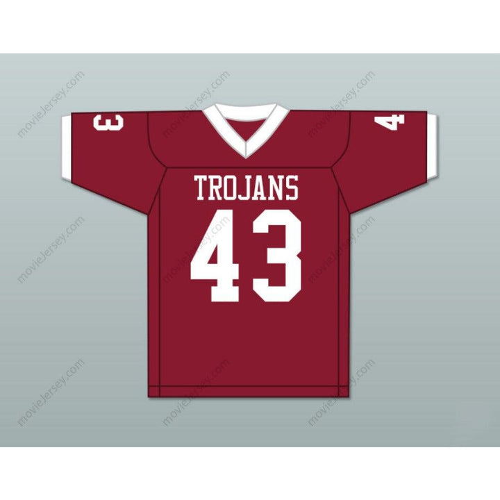 TROY POLAMALU 43 DOUGLAS HIGH SCHOOL TROJANS GRAY Football Jersey