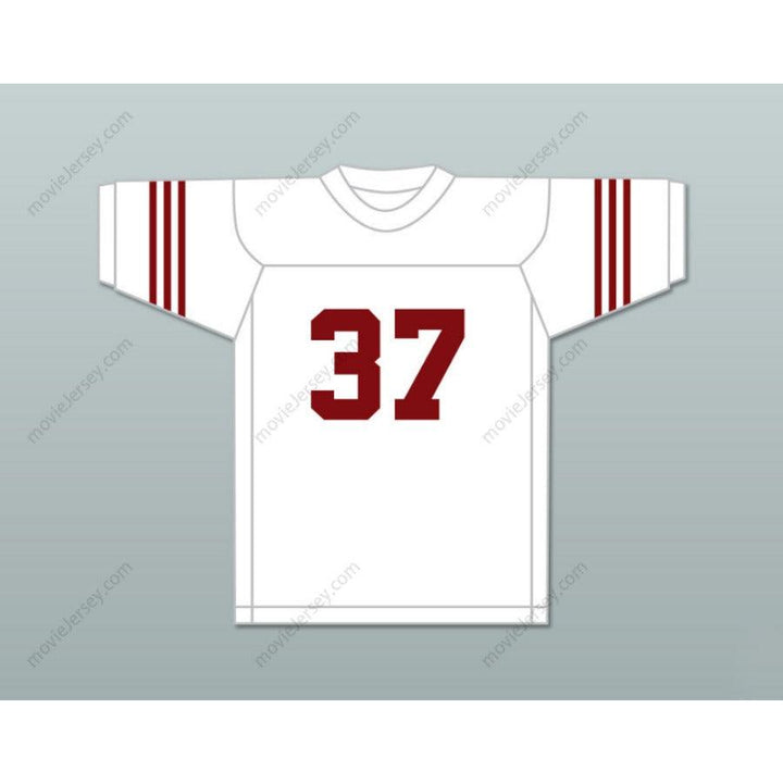 CUSTOM ANY Name Number JIM PARKER 37 SCOTT HIGH SCHOOL BULLDOGS MAROON FOOTBALL JERSEY Top Stitched S-6XL