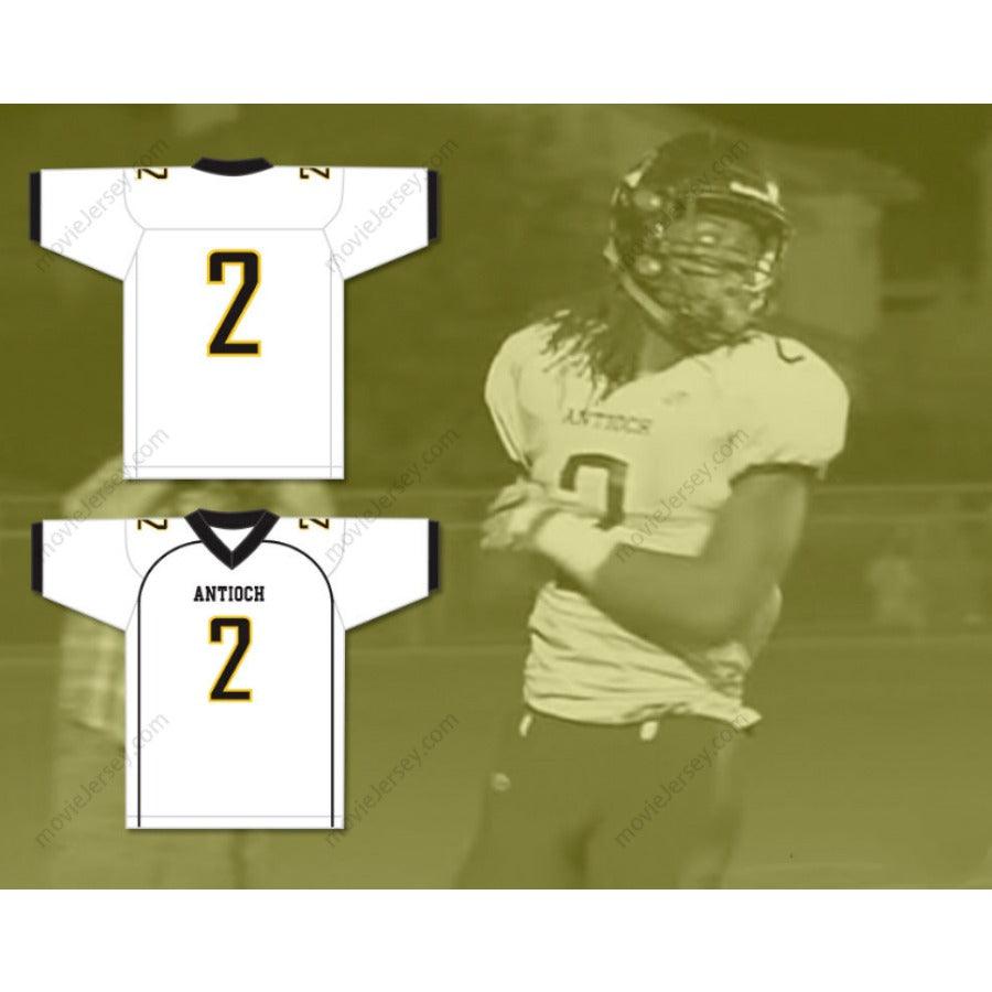 CUSTOM ANY Name Number NAJEE HARRIS 2 ANTIOCH HIGH SCHOOL PANTHERS Football Jersey Top Stitched S-6XL