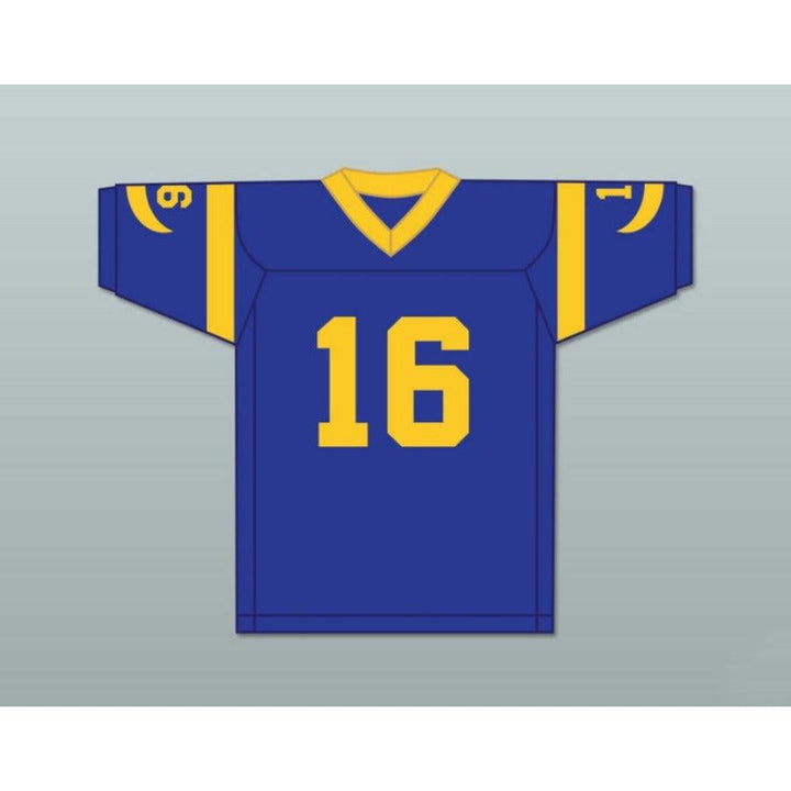 CUSTOM ANY Name Number JOE PENDLETON 16 PRO CAREER BLUE FOOTBALL JERSEY HEAVEN CAN WAIT Top Stitched S-6XL