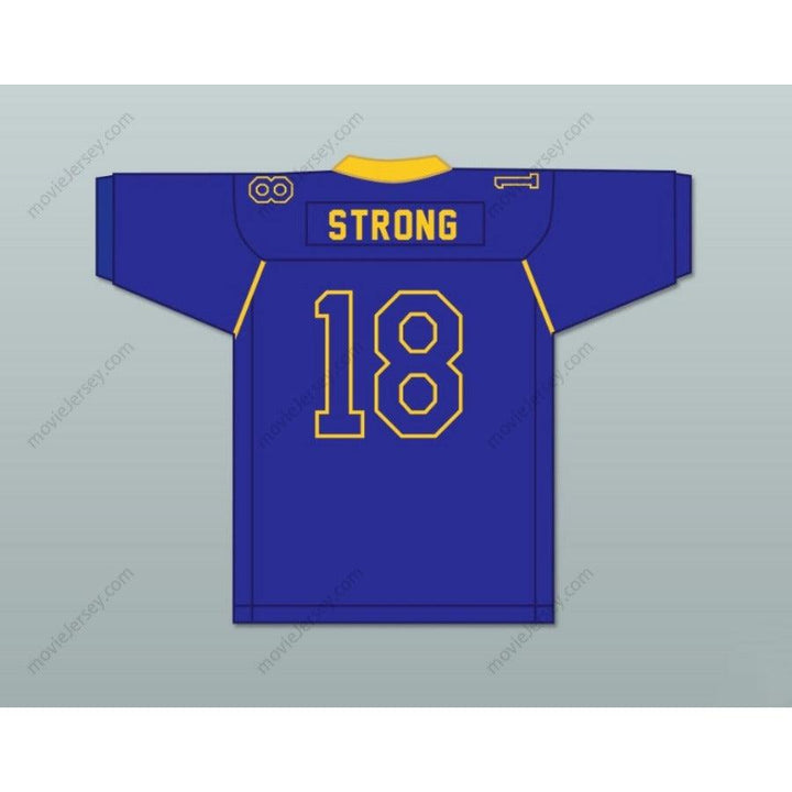 CUSTOM ANY Name Number CARSON STRONG 18 WILL C. WOOD HIGH SCHOOL WILDCATS Football Jersey Top Stitched S-6XL
