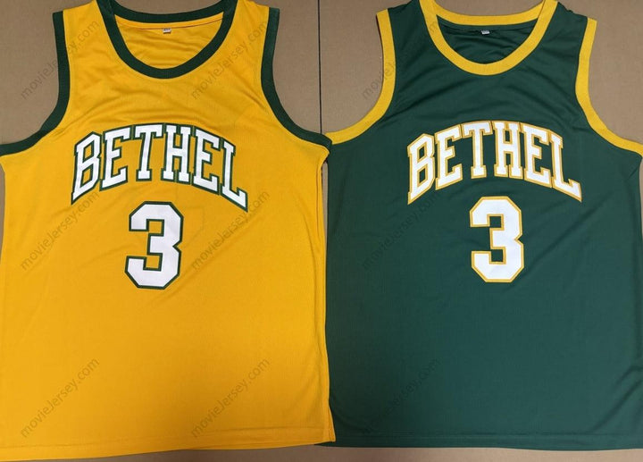 Allen Iverson #3 Bethel High School Throwback Basketball Jersey Stitched ALL
