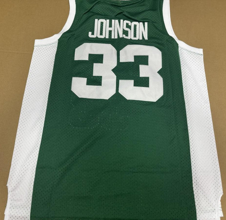 Michigan State Spartans Magic Johnson #33 Basketball Jersey  All Stitched S-2XL