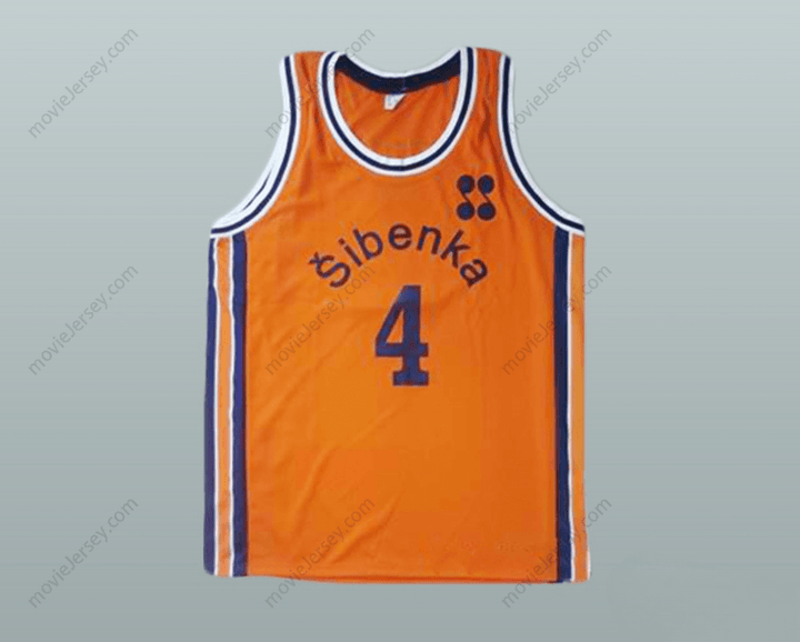 CUSTOM ANY Name Number DRAZEN PETROVIC RETRO EUROPEAN BASKETBALL JERSEY Top Stitched S-6XL