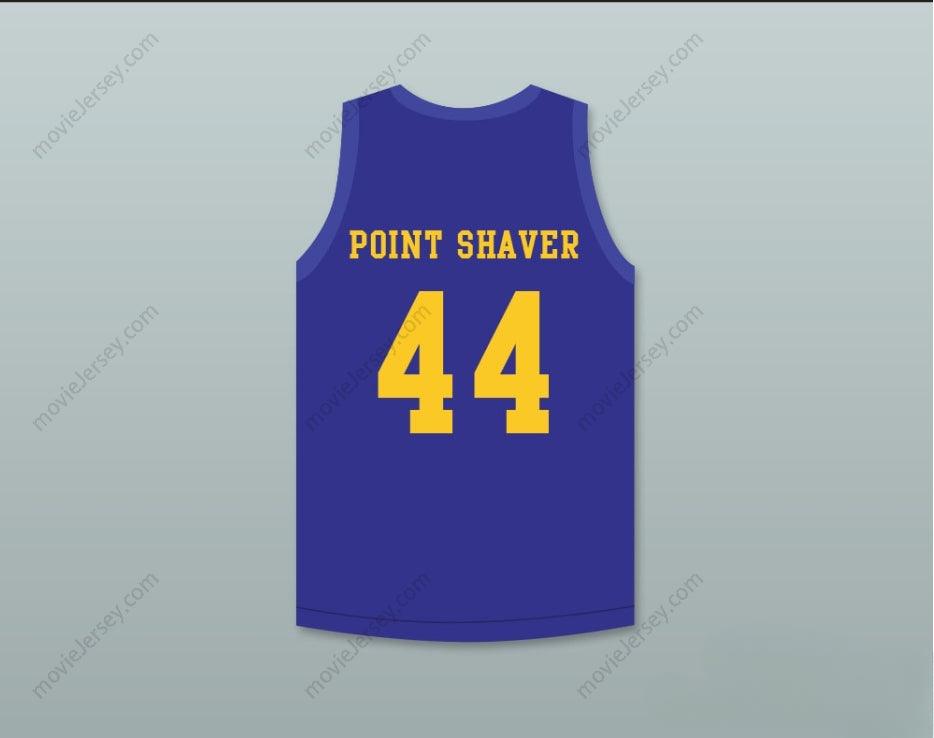 CUSTOM ANY Name Number ANTHONY C HALL TONY THE POINT SHAVER 44   BLUE BASKETBALL JERSEY WITH BLUE CHIPS PATCH Top Stitched S-6XL
