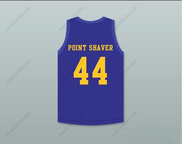 CUSTOM ANY Name Number ANTHONY C HALL TONY THE POINT SHAVER 44   BLUE BASKETBALL JERSEY WITH BLUE CHIPS PATCH Top Stitched S-6XL