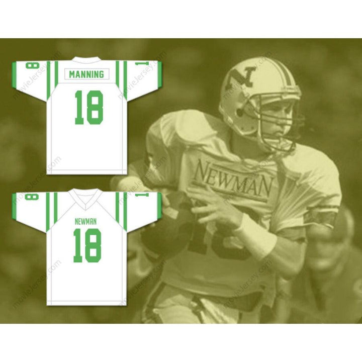 CUSTOM VERSION PEYTON MANNING 18 ISIDORE NEWMAN HIGH SCHOOL FOOTBALL JERSEY Top Stitched S-6XL