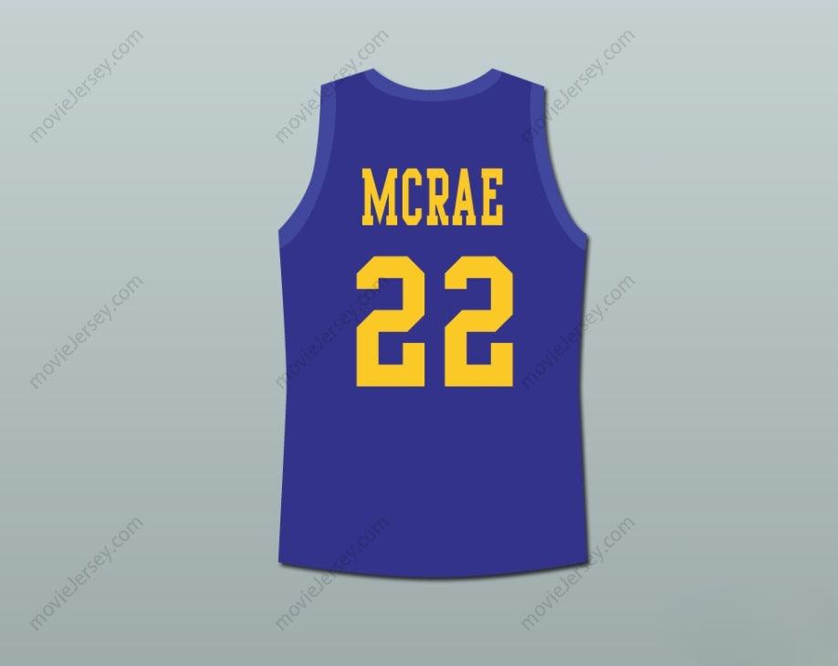 CUSTOM ANY Name Number ANFERNEE HARDAWAY BUTCH MCRAE WESTERN UNIVERSITY BASKETBALL JERSEY BLUE CHIPS MOVIE Top Stitched S-6XL