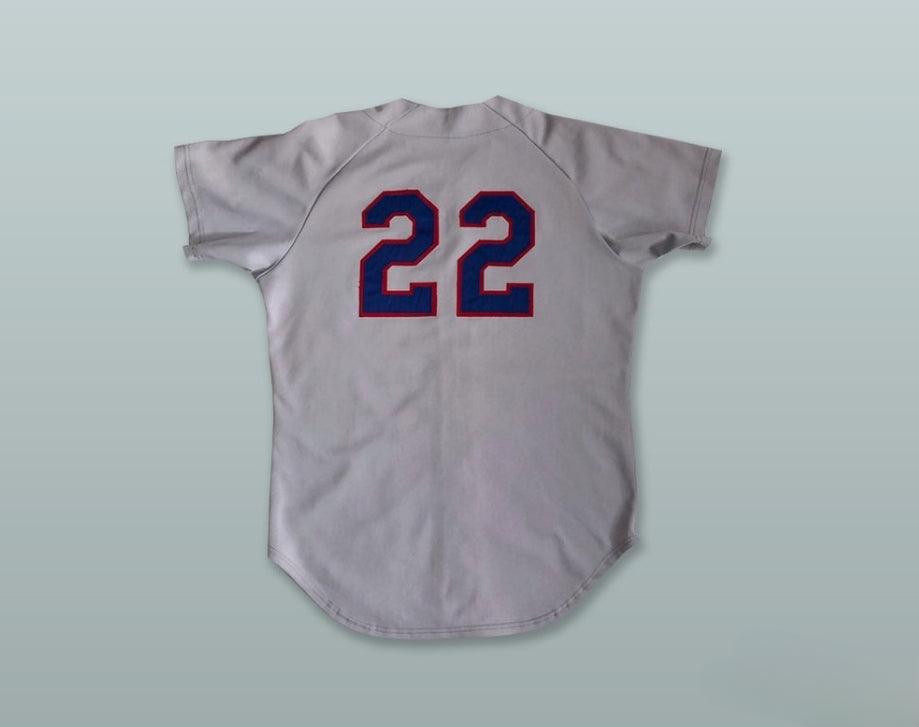 Custom Any Name Number  SOUNDS 22 GRAY BASEBALL JERSEY Top Stitched S-6XL