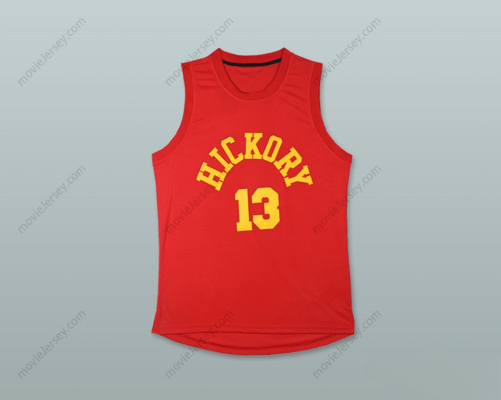CUSTOM ANY Name Number PAUL GEORGE 13 HICKORY HOOSIERS BASKETBALL JERSEY Top Stitched S-6XL