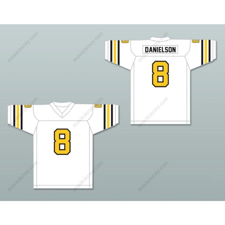 CUSTOM ANY Name Number 1974 WFL GARY DANIELSON 8 CHARLOTTE HORNETS ROAD Football Jersey Top Stitched S-6XL