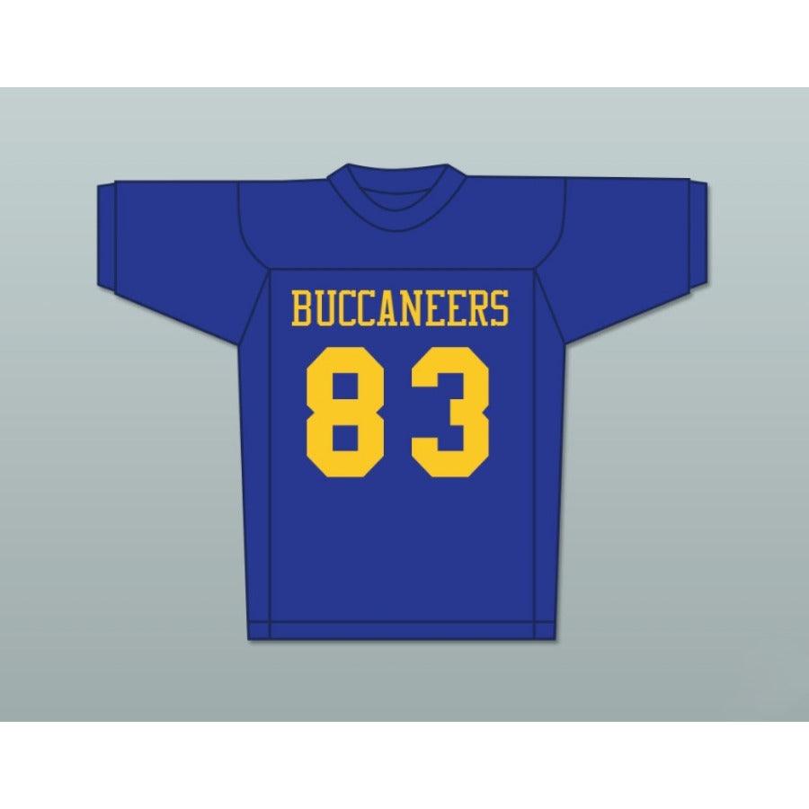 CUSTOM ANY Name Number BUCCANEERS BLUE MICHAEL JORDAN 83 Football Jersey Top Stitched S-6XL