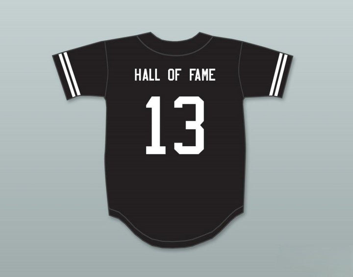 Custom Any Name Number HALL OF FAME 13 BLACK BASEBALL JERSEY Top Stitched S-6XL