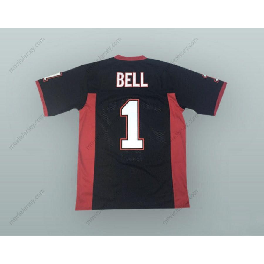 CUSTOM ANY Name Number LE'VEON BELL 1  MADISON HIGH SCHOOL CRUISERS BLACK FOOTBALL JERSEY Top Stitched S-6XL