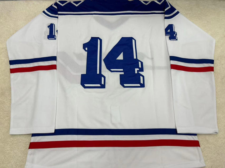 Custom Any Name Number 1991 Yugoslavia National Team White Hockey Jersey Top Stitched S-6XL