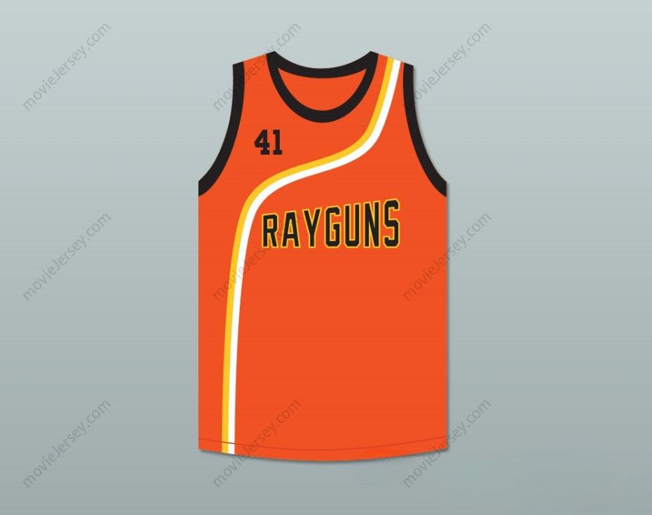 CUSTOM ANY Name Number DIRK NOWITZKI 41 ROSWELL RAYGUNS ORANGE BASKETBALL JERSEY Top Stitched S-6XL