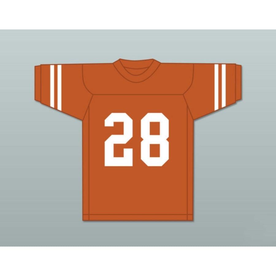 CUSTOM ANY Name Number FREDDIE STEINMARK 28 TEXAS LONGHORNS Football Jersey Top Stitched S-6XL