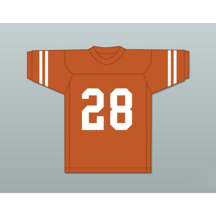 CUSTOM ANY Name Number FREDDIE STEINMARK 28 TEXAS LONGHORNS Football Jersey Top Stitched S-6XL