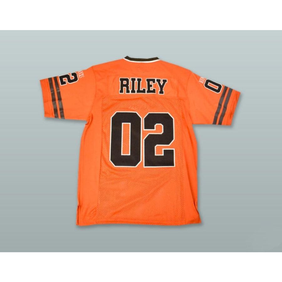 CUSTOM ANY Name Number RILEY 02 THE BOONDOCKS ORANGE Football Jersey Top Stitched S-6XL